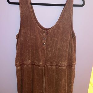 Rust colored romper